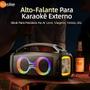 Imagem de Mini Caixa de Som Bluetooth Portatil Basike 20w Ipx5 Com Rgb