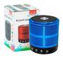 Imagem de Mini Caixa De Som bluetooth Portátil Speaker Ws-887 -Azul