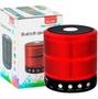 Imagem de Mini Caixa De Som Bluetooth Portátil Speaker Ws-887 - Vermelho