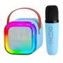 Imagem de Mini Caixa De Som Microfone Bluetooth Infantil Karaoke