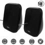 Imagem de Mini Caixa De Som Multimídia 2.0 Com 5w Rms MP3 MP4 Celulares Notebook KPRO822