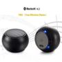 Imagem de Mini Caixa De Som Portátil 3w USB Bluetooth Mini Speaker BOLINHA