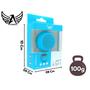 Imagem de Mini caixa de som portátil bluetooth altomex al-6883 - azul