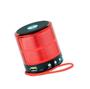 Imagem de Mini Caixa De Som Speaker Com Bluetooth E Usb - Vermelha