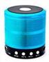 Imagem de MINI CAIXA DE SOM SPEAKER LTOMEX  WS-887  Preto/Vermelho/Azul/Dourado