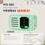 Imagem de Mini Caixa de Som WS-501 Bluetooth Portátil com Funções Touch e Alta Qualidade
