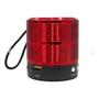 Imagem de Mini Caixa Portátil De Som Celular Bluetooth 887 Vermelho