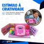 Imagem de Mini Caixa Registradora Infantil Brinquedo Mercado Menino Menina Máquina Supermercado Acessórios Lojinha Interativa