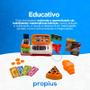 Imagem de Mini Caixa Registradora Infantil Com Luz E Som Brinquedo Mercado Máquina Criança Educativo Lojinha Cartão Interativa