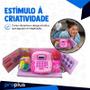 Imagem de Mini Caixa Registradora Infantil Mercadinho Brinquedo Mercado Menino Criança Supermercado Acessórios Completa Educativo