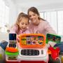Imagem de Mini Caixa Registradora Infantil Mercadinho Com Luz E Som Brinquedo Menino Máquina Criança Acessórios Educativo Lojinha