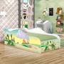 Imagem de Mini Cama Fun Dinossauro Irmãos Infantil Com Colchão