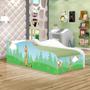 Imagem de Mini Cama Fun Girafa e Coruja Infantil Com Colchão