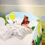 Imagem de Mini Cama Infantil Animais Fazendinha MDF Montessoriana Segura Decoração Kids Temática Quarto Criança Menino Menina - RPM
