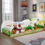 Imagem de Mini Cama Infantil Animais Fazendinha MDF Montessoriana Segura Decoração Kids Temática Quarto Criança Menino Menina - RPM
