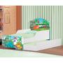 Imagem de Mini Cama Infantil com Auxiliar Pop Dinos Amigos Com Colchões