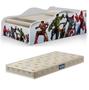 Imagem de mini cama infantil com colchão para menino