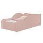 Imagem de Mini Cama Infantil Menina De Chão Rose com Colchão