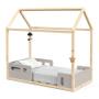 Imagem de Mini Cama Montessoriana Liv Cinza Natural - Matic