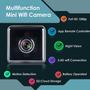 Imagem de Mini Câmera de Segurança WiFi Sem Fio com Áudio - Monitoramento para Bebês, Pets e Casa - 32GB SD Card