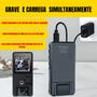 Imagem de  Mini Câmera Espiã Camuflada Tela Display 128gb Com Suporte
