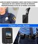 Imagem de Mini Câmera Policia Body Segurança Corpo Full HD 1296p USB