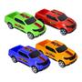 Imagem de Mini Caminhão Cegonheiro Com Quatro Carrinhos Bs Toys