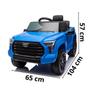 Imagem de Mini Caminhonete Carro Elétrico Infantil Toyota Tundra Bateria 12V Azul Importway Bw-280az