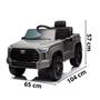 Imagem de Mini Caminhonete Carro Elétrico Infantil Toyota Tundra Bateria 12V Importway Bw-280 Motorizado