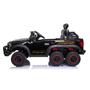 Imagem de Mini Caminhonete Picape 6 Rodas Carro Elétrico Infantil Bateria 12V Preta Importway Bw-239pt