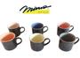 Imagem de Mini Caneca Black Bicolor 06 Peças  Mimo Style