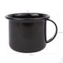 Imagem de Mini Caneca Esmaltada Com Alça 90ml Xícara Em Ágata Para Café Esmaltados Silva