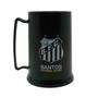 Imagem de Mini Caneca Oficial Licenciada com Gel Congelante Preto 300ml Santos