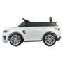 Imagem de Mini Carro Elérico Range Rover Sport Branco Svr 12V Controle