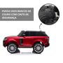 Imagem de Mini Carro Elétrico Infantil 12V Range Rover Banco de Couro Mp5 Controle Brinqway Bw-122mp5