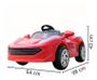 Imagem de Mini Carro Eletrico Infantil 6v Vermelho C/ Chave e Controle BW097VM Importway