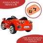 Imagem de Mini Carro Elétrico Infantil com Controle Remoto - Vermelho - IMPORTWAY