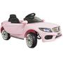 Imagem de Mini Carro Elétrico Infantil Criança 6V com Controle Remoto Importway Mercedes Rosa BW-007-RS