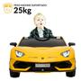 Imagem de Mini Carro Elétrico Infantil Lamborghini Aventador Svj 12V Controle Importway Bw303 Licenciado