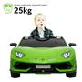 Imagem de Mini Carro Elétrico Infantil Lamborghini Aventador Svj 12V Controle Verde Importway Bw303vd