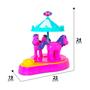 Imagem de Mini Carrossel Parque De Diversões Com Boneca Judy Para Meninas - Samba Toys