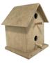 Imagem de Mini Casa De Passarinho Com 2 Furos Em Mdf