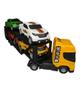 Imagem de Mini Cegonheiro com  4 Carros - Amarelo - 485 BSTOYS