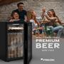 Imagem de Mini Cervejeira Premium Beer Fricon 105 Litros Preto - 220 Volts