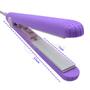 Imagem de Mini Chapinha Prancha para Viagem Cabelo 17cm Bivolt 110220V Profissional Dia Das Mães - Roxo