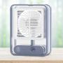 Imagem de Mini Climatizador Umidificador Mesa Ventilador Recarregável