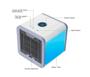 Imagem de Mini Climatizador Umidificador Portátil Ar Condicionado Quarto Bebê