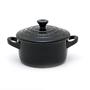 Imagem de Mini Cocotte Cerâmica Preto Onix Le Creuset