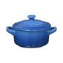 Imagem de Mini Cocotte de Cerâmica 10 cm Azul Marseille Le Creuset