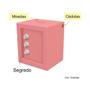 Imagem de Mini Cofre Com Segredo Para Moedas/cédula - Fercar